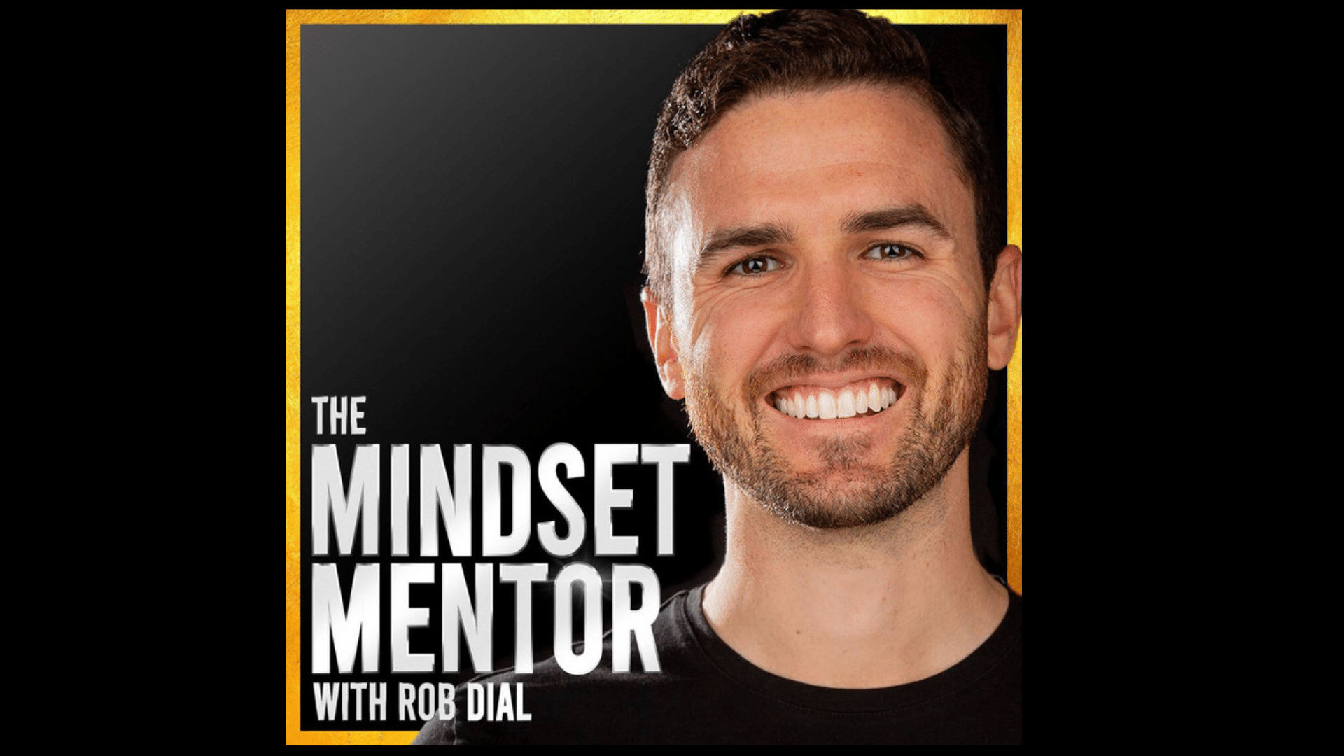 cover art for the mindset mentor podcast focused on positive thinking habits and better self growth