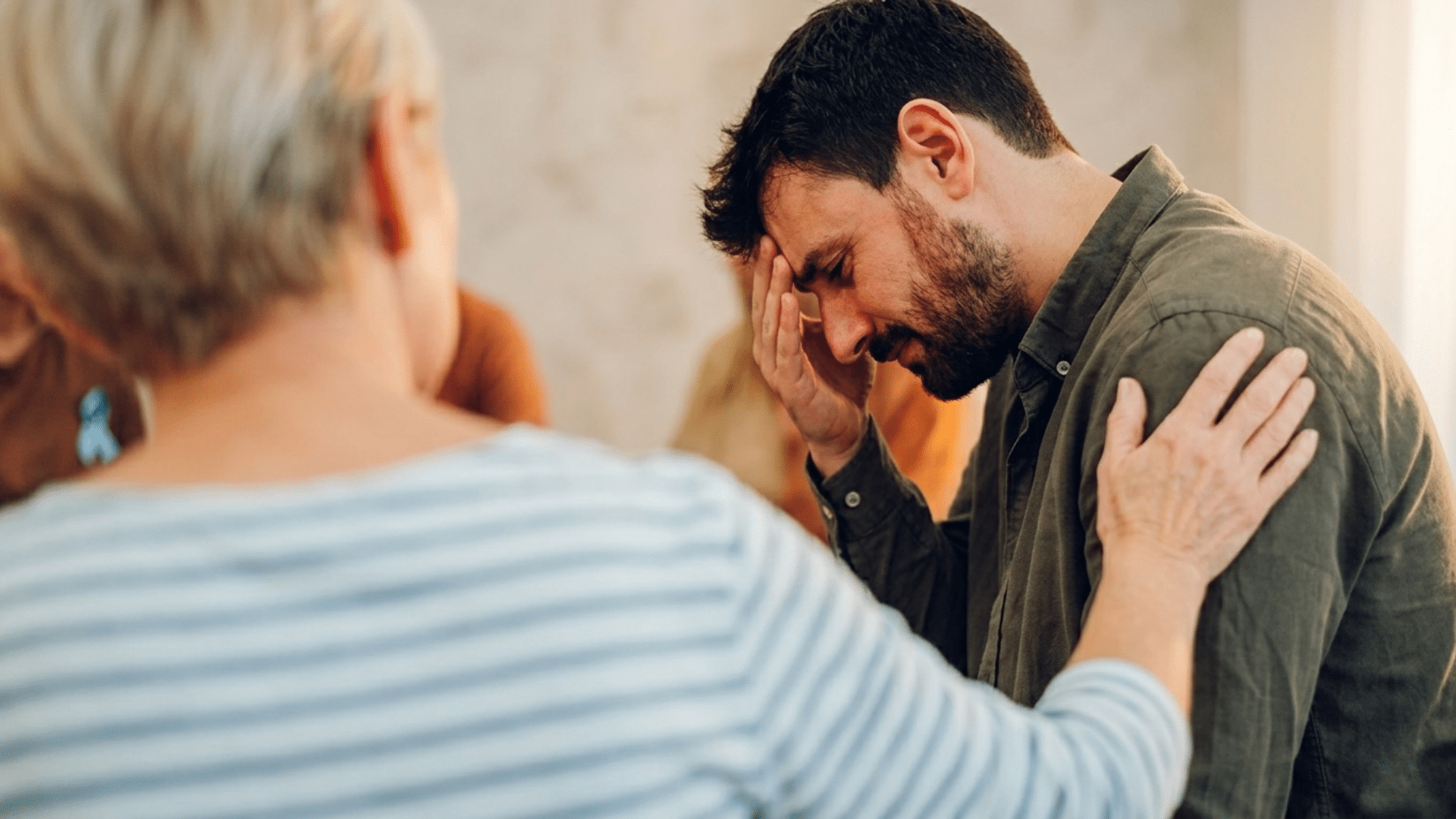 men supporting mental wellness through open conversations self care and emotional strength during awareness month