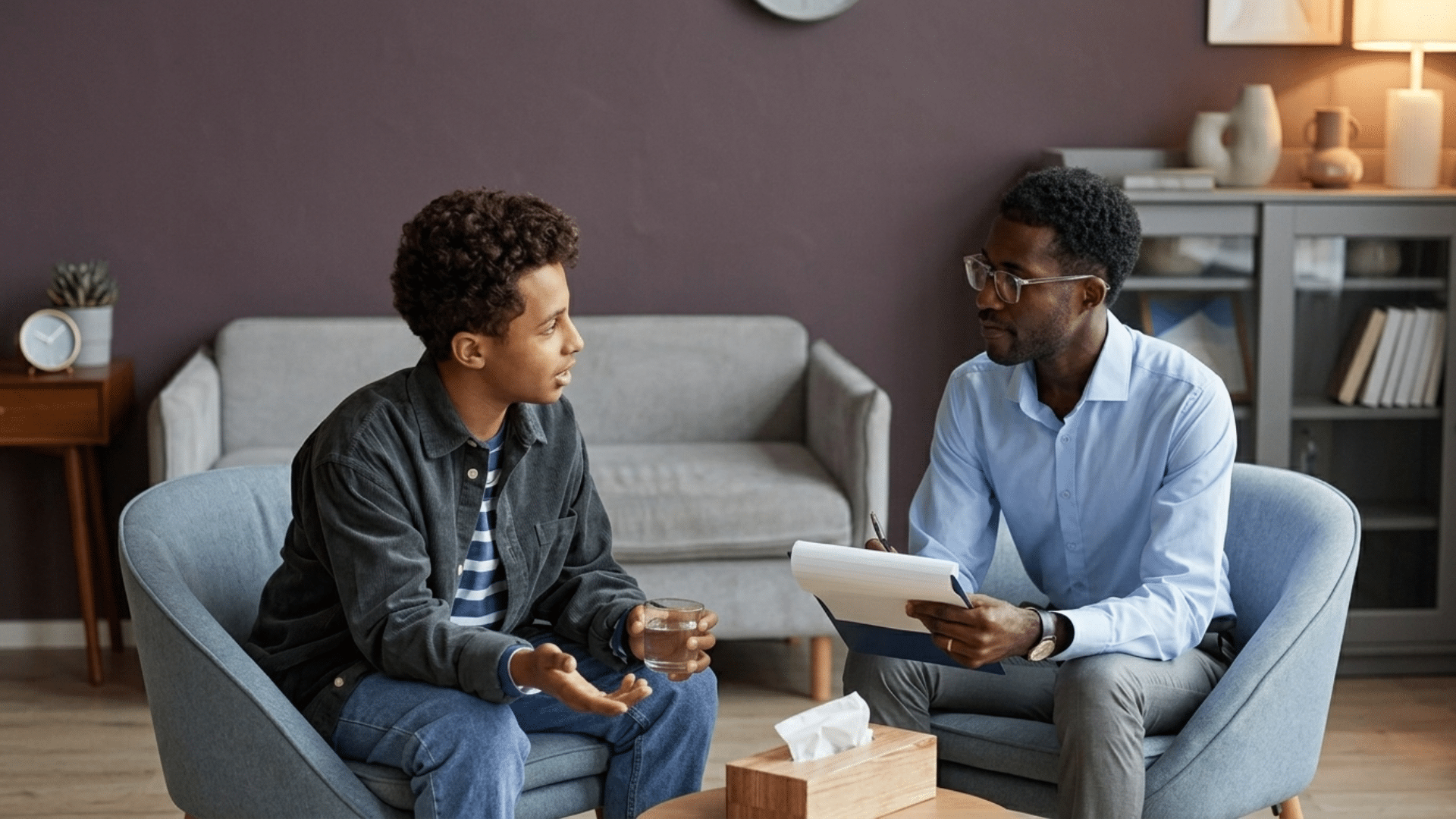 thoughtful man reflecting on mental health challenges while encouraging open conversations and understanding