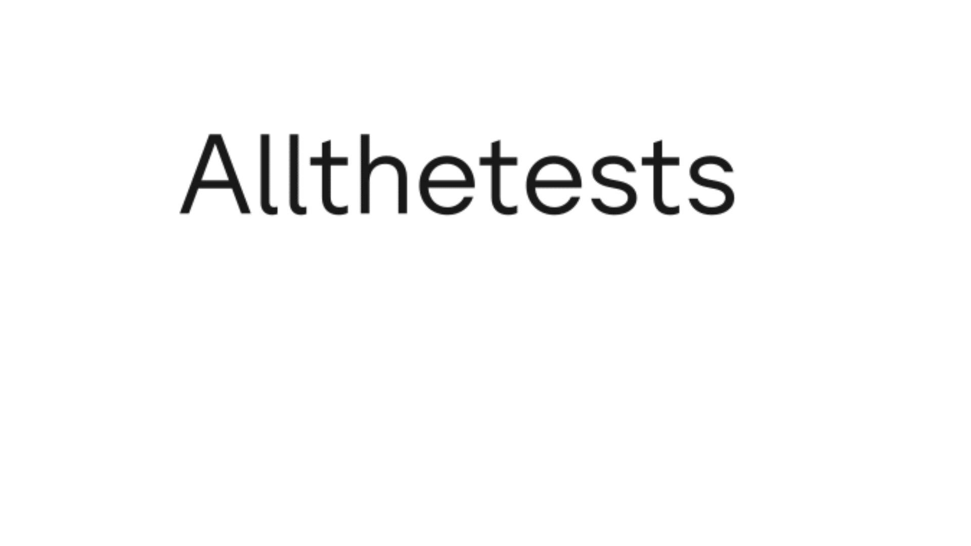 trustpilot review score for allthetests showing three stars and a rating of average based on four reviews